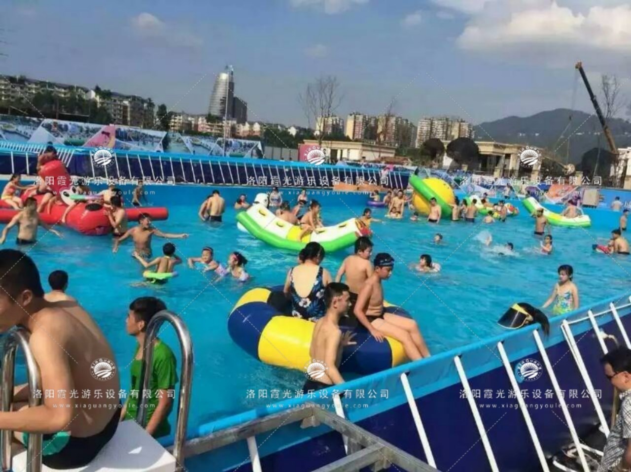 太湖支架泳池